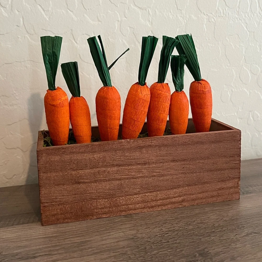 Target Bullseyes Playground Potted Carrots Easter Spring Decor